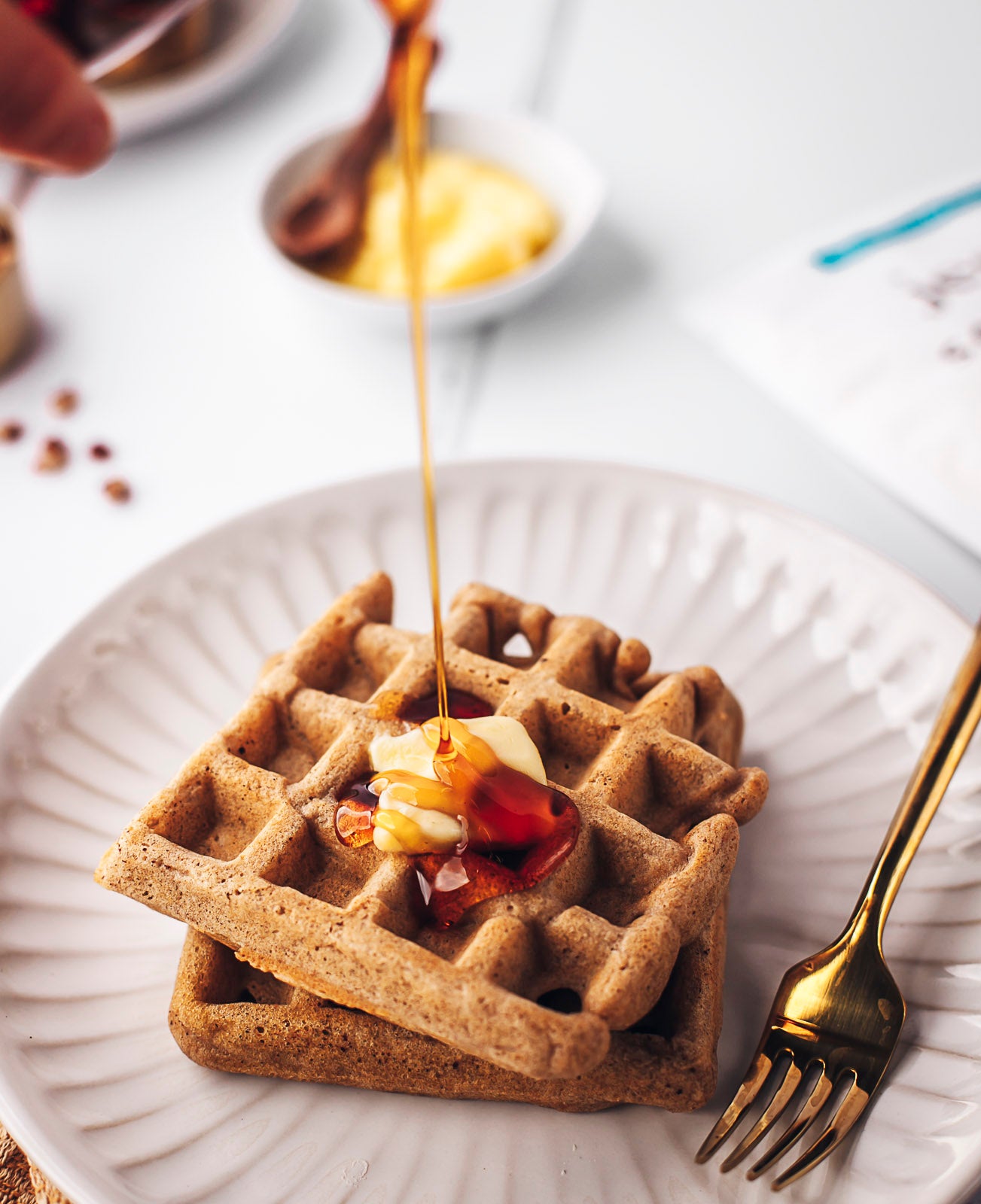 Sourdough Waffles