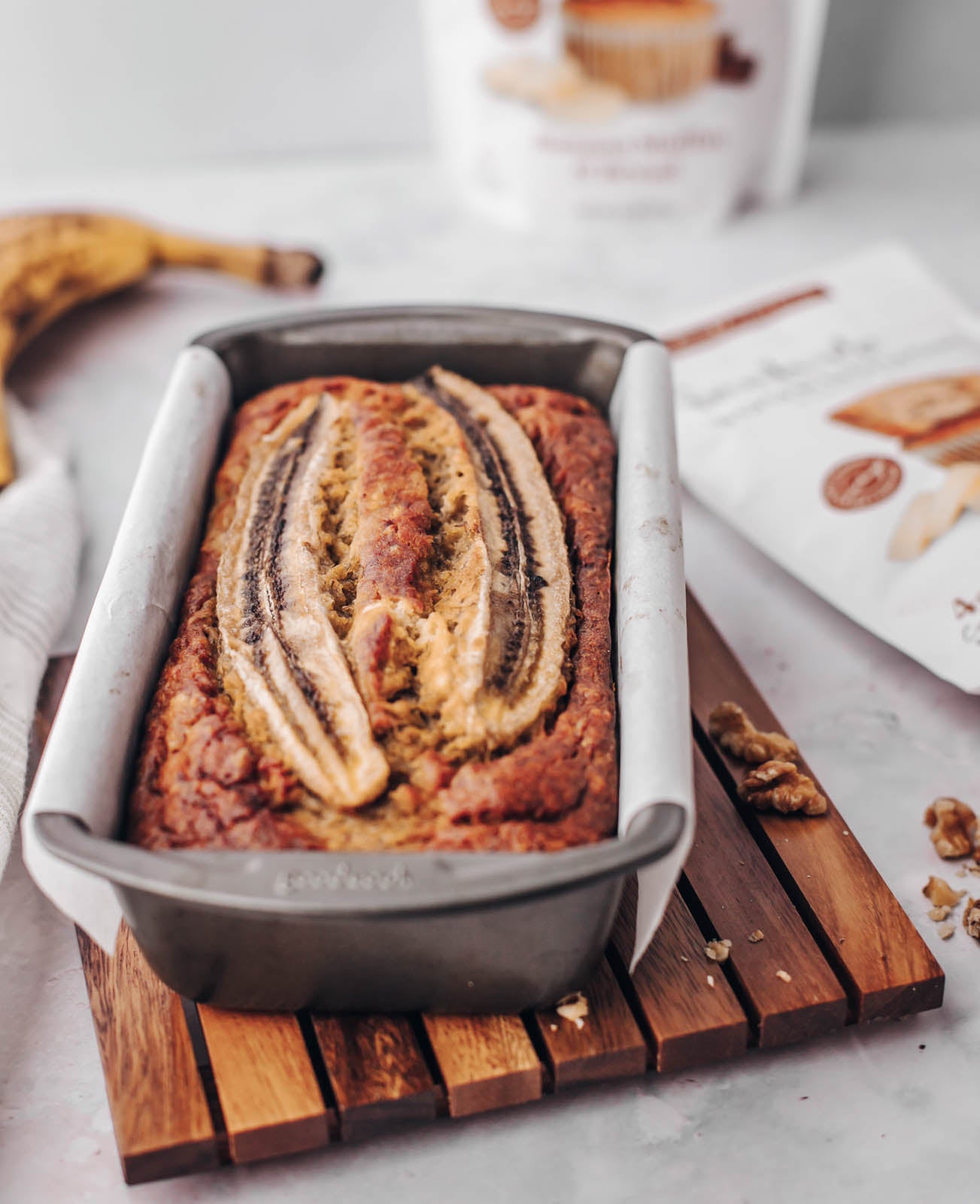 sourdough banana bread