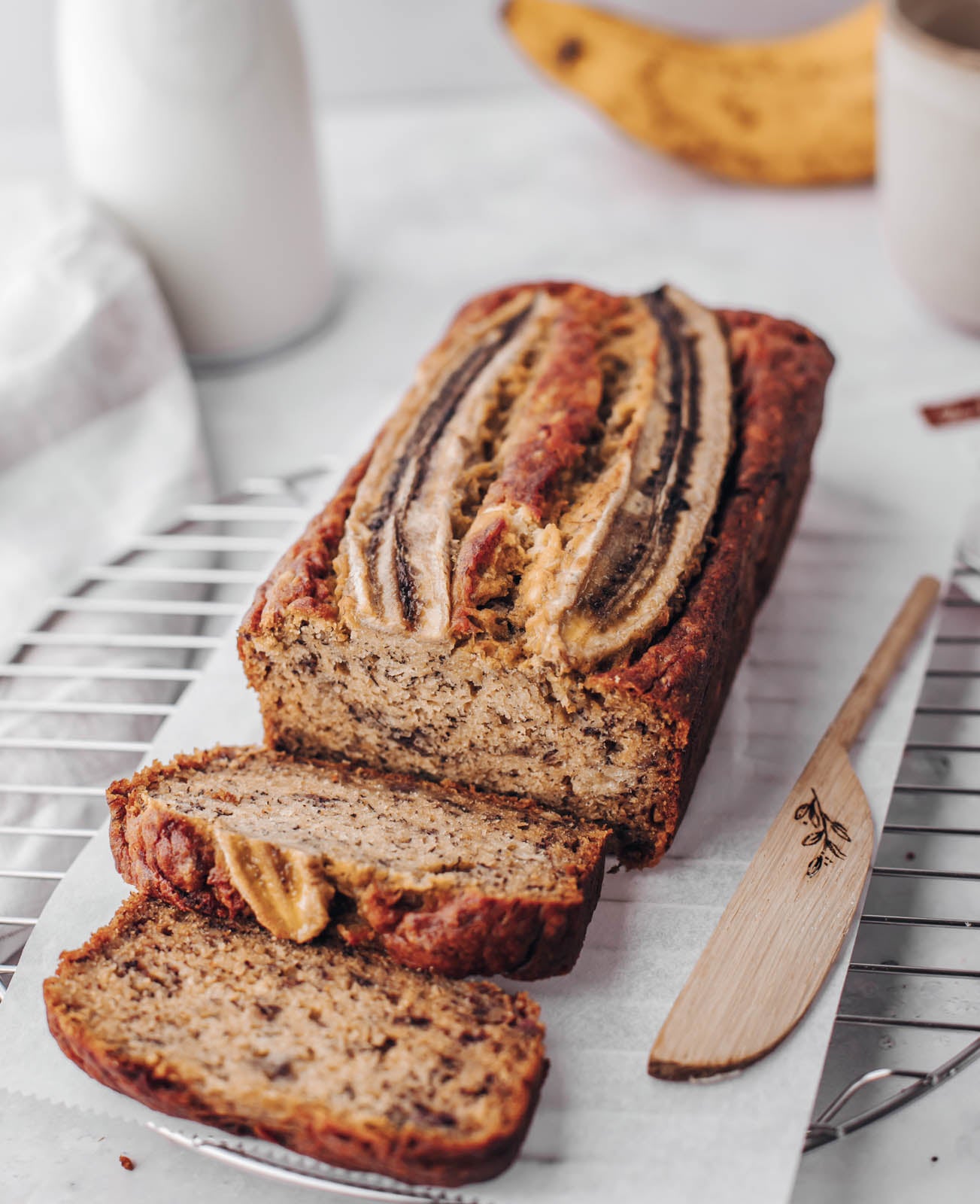 sourdough banana bread