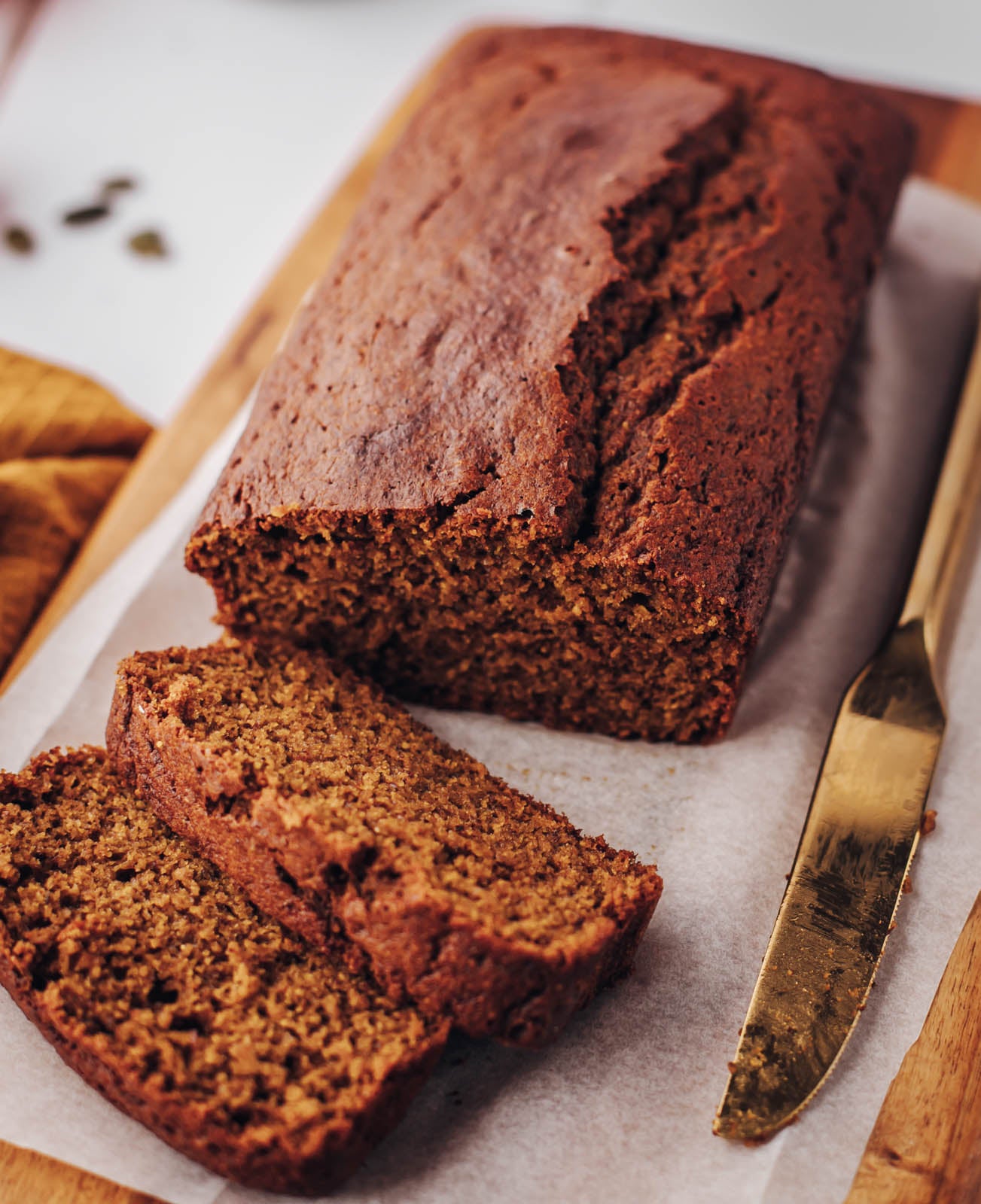 Jesha's Sourdough Pumpkin Bread