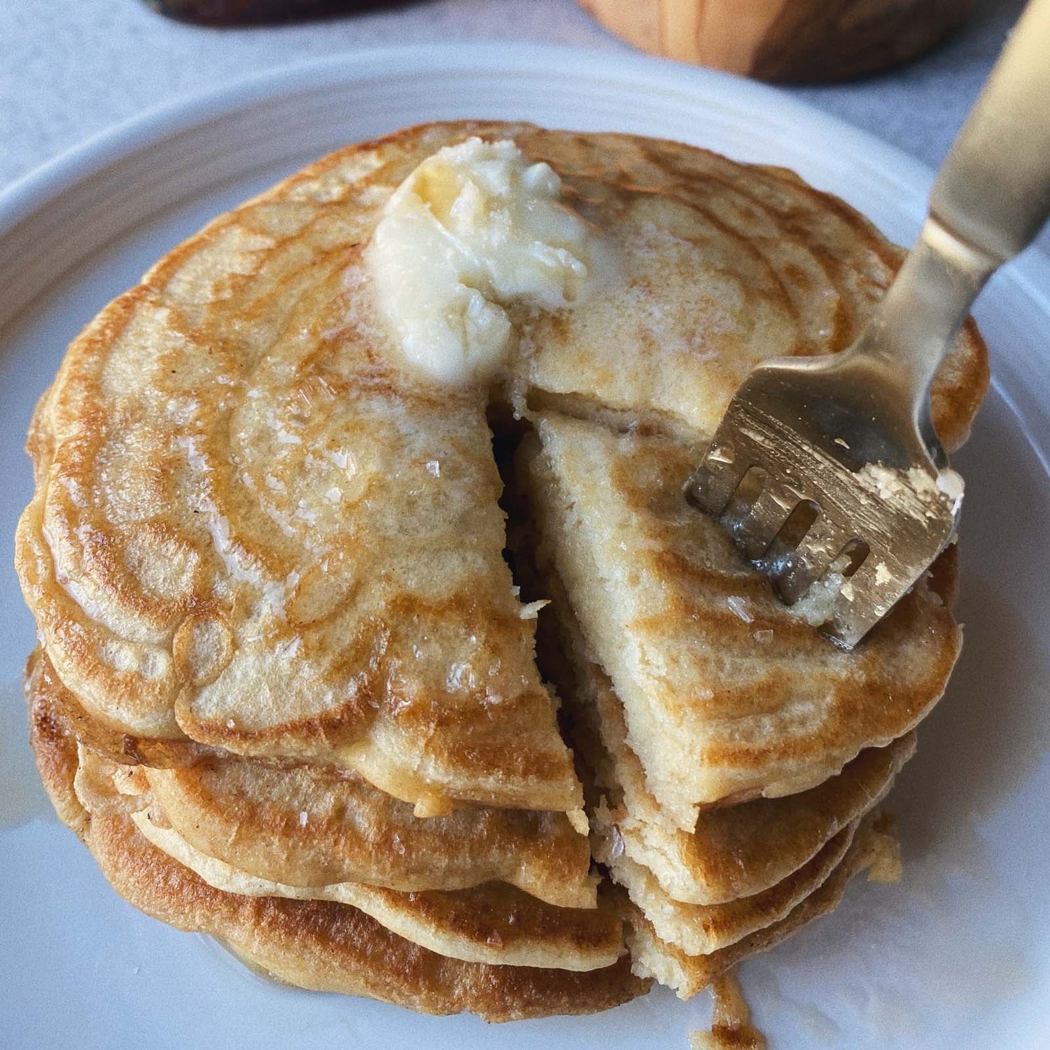 Easy Sourdough Pancakes