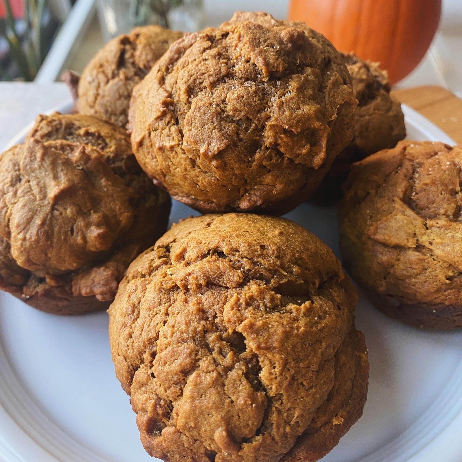 Sourdough Pumpkin Muffins