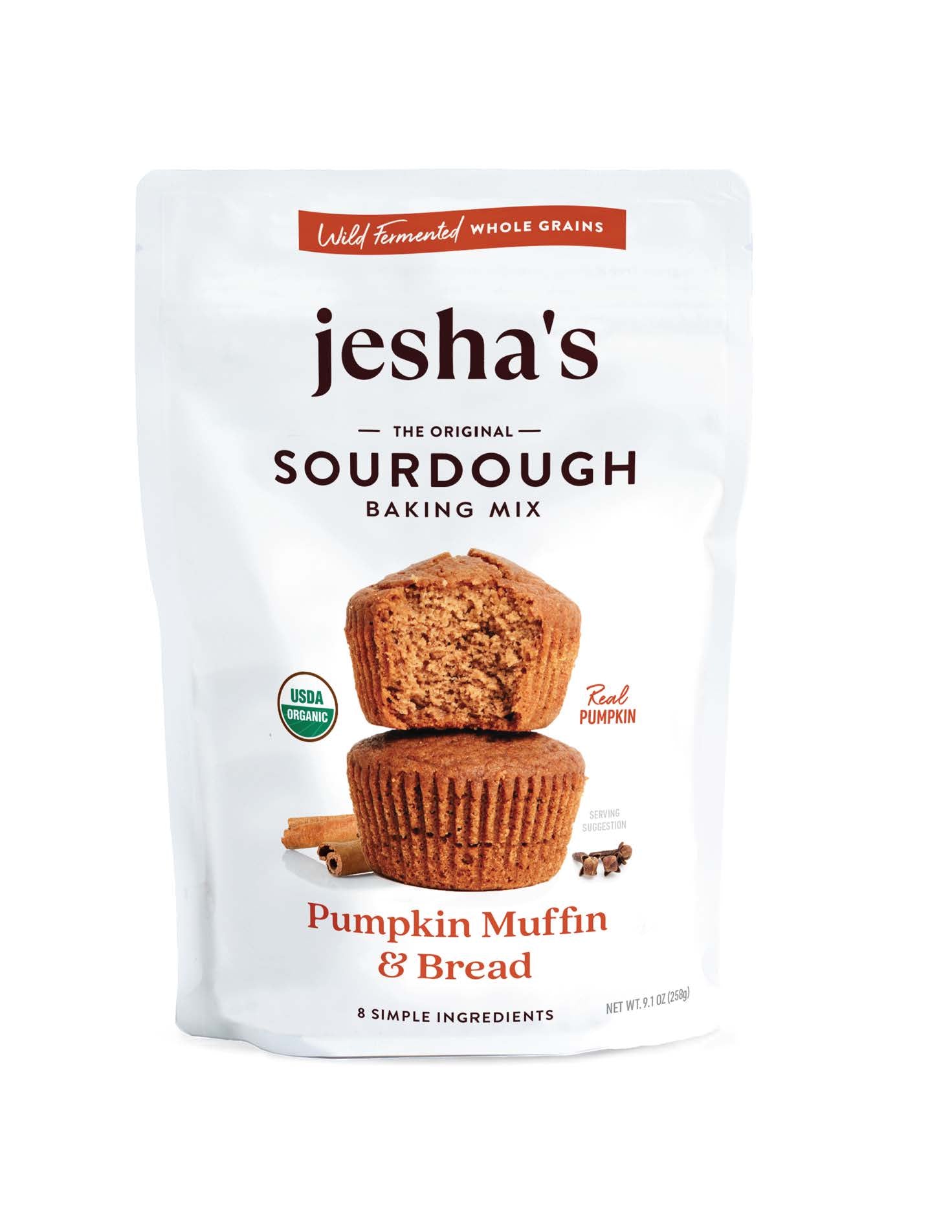 Organic Pumpkin Bread & Muffin Mix