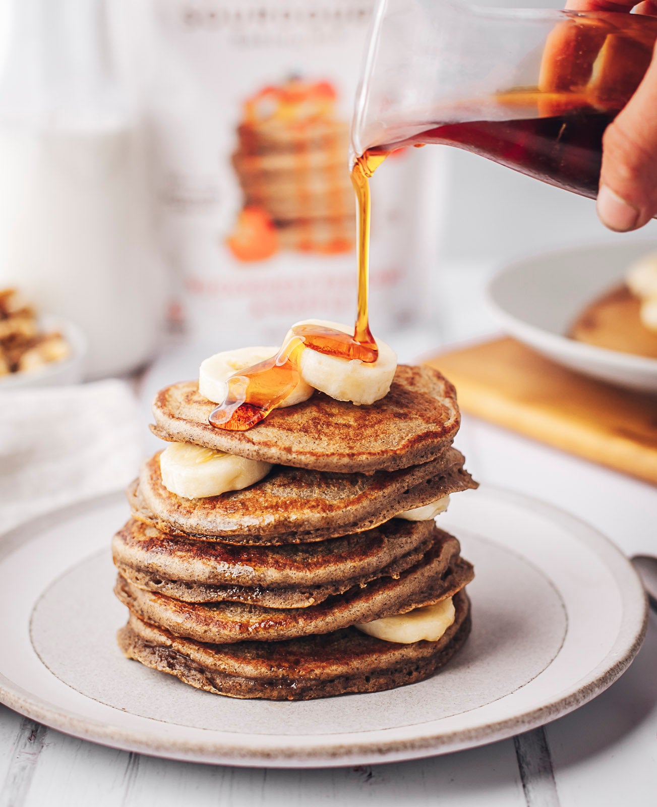 Sourdough Buckwheat Pancakes