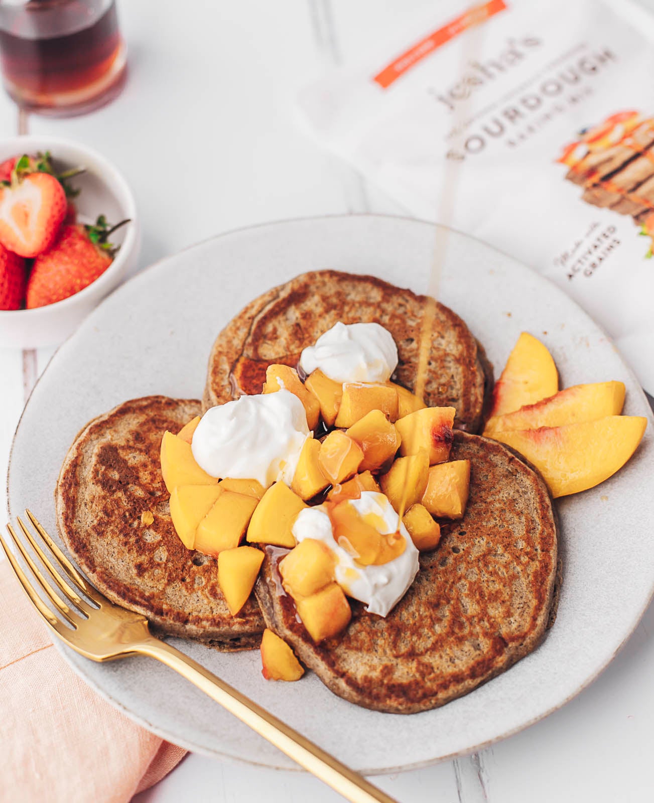 Sourdough Buckwheat Pancakes